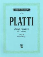 Zwölf Sonaten für Cembalo Heft II: 6 Sonaten op. 4 