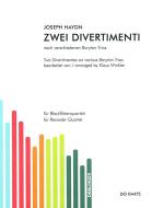 2 Divertimenti nach Baryton-Trios 