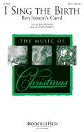 I Sing The Birth (Ben Jonson's Carol) Standard
