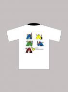 T-Shirt L Weiss Woodwinds 