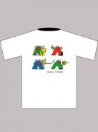 Kinder T-Shirt M Weiss Brass 