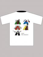 Kinder T-Shirt M Weiss Classics 