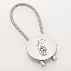 Schlüsselanhänger Tenorhorn (rund) 