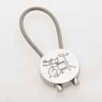 Schlüsselanhänger Schlagzeug (rund) 