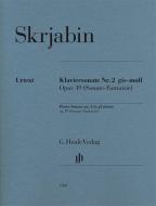 Klaviersonate Nr. 2 gis-moll op. 19 