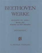 Werke für Klavier zu vier Händen 