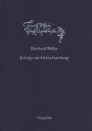 Beiträge zur Schütz-Forschung 