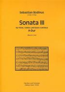 Sonata III A-Dur 