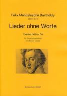 Lieder ohne Worte für Orgel op. 30 