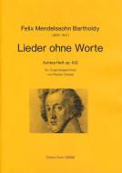 Lieder ohne Worte für Orgel op. 102 