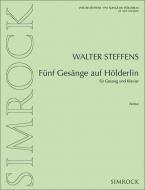 Fünf Gesänge auf Hölderlin op. 95 