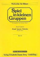 Fünf kurze Stücke 