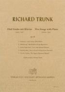 Fünf Lieder op. 76 