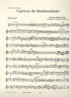 Capriccio für Streichorchester 