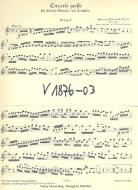 Concerto grosso op. 2 Nr. 3 