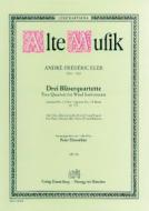 Drei Bläserquartette 