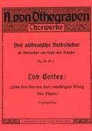 Lob Gottes 'Lobe den Herren, den mächtigen König der Ehren' 