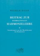 Beitrag zur durmolltonalen Harmonielehre 2 