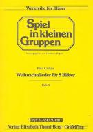 Weihnachtslieder für 5 Bläser 