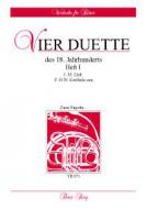 Vier Duette des 18. Jahrhunderts Heft 1 