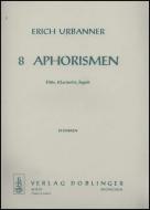 8 Aphorismen für Bläsertrio 