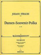 Damen-Souvenir-Polka für Bläserquintett op.236 