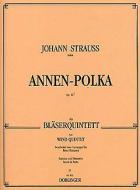 Annen-Polka für Bläserquintett op.117 