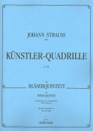 Künstler-Quadrille für Bläserquintett op.201 
