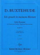Ich sprach in meinem Herzen BuxWV 49 
