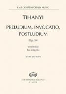 Preludium Invocation and Postludium op. 54 