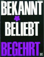 Bekannt, beliebt, begehrt Heft 4 