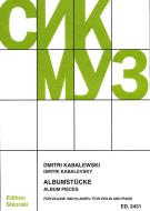 Albumstücke für Violine und Klavier 