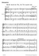 Macht hoch die Tür Standard