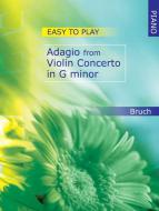 Easy-To-Play Adagio from Violin Concerto in G Minor 