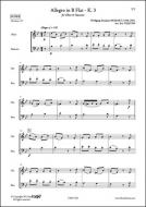 Allegro in B Flat 