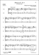 Minuet in F, K. 4 