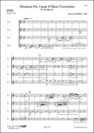 Miniature No. 1 pour 4 flûtes traversières 