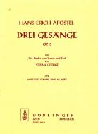 3 Gesänge aus: Die Lieder von Traum und Tod op.15 