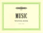 Music Writing Book - groß 