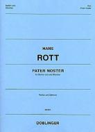 Paster noster für Bariton-Solo und Streicher (Erstdruck) 