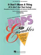 It Don't Mean a Thing 