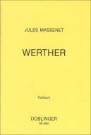 Werther Deutsche Fassung von M. Kalbeck 