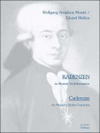 Kadenzen zu W. A. Mozarts Violinokonzerten 
