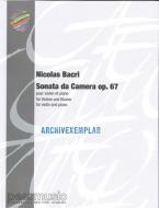 Sonata Da Camera Op. 67 