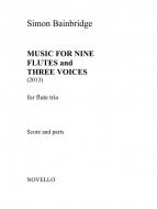 Music For Nine Flutes And Three Voices 