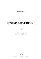 Lystspil Ouverture Op. 73 for 4-haendigt Klaver 