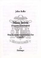 Missa brevis in honorem Sancti Stephani 