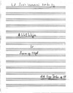 Alleluja for Sopran Og Orgel 