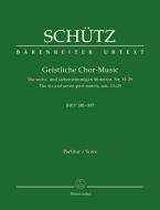 Geistliche Chor-Music SWV 381-397 Standard