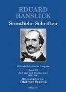 Eduard Hanslick: Sämtliche Schriften Band I/5 